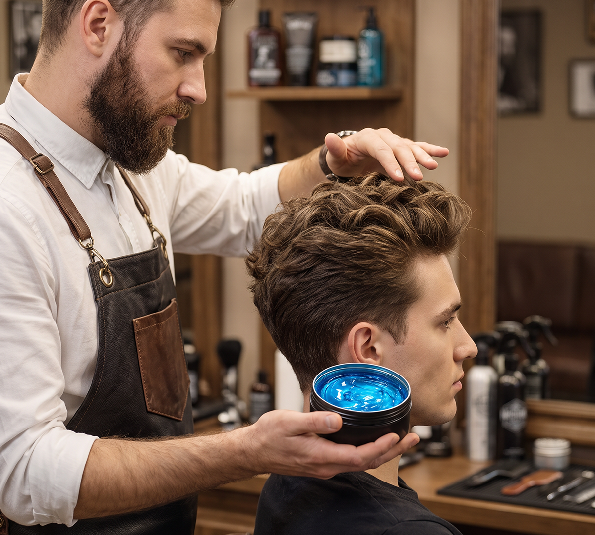 Én pomade.
Til enhver stil.