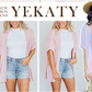 ✨2026 Stylish Flowy Short Sleeve Cardigan – Lightweight, Breezy, Versatile Layering Piece🌸