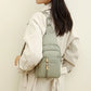 🔥Stort udsalg – 50 % rabat❤️‍🔥Casual crossbody-taske i ensfarvet design til kvinder