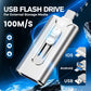 4-i-1 MFi-certificeret USB-nøgle med Type-C-adapter til iPhone/Android/PC