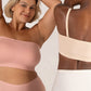 ⛱️Sidste dags tilbud: 149,95 kr.!!🤩🔥Bandeau-bh med aftagelige stropper, trådløs komfort og skridsikkert greb