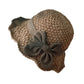 🎀 50 % RABAT 👒 | Stråhat med retro-sløjfe – sammenfoldelig og åndbar til sommeren