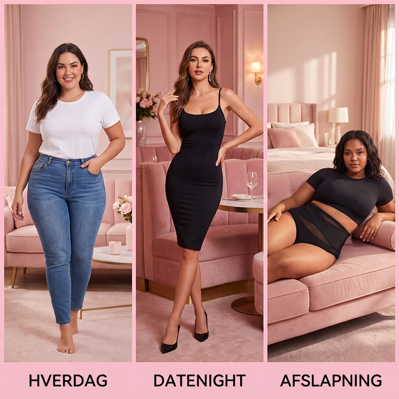 💗Køb én, få én gratis💗Højtaljet maveformende undertøj til kvinder