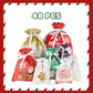 🏆Over 50.000 solgt! 🔥Juleudsalg – 49 % rabat🎅Juleposer med snøre (biologisk nedbrydelige)🎁