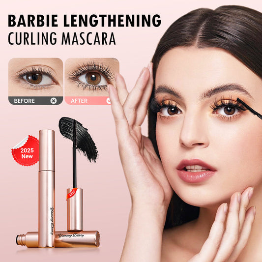 🔥Køb 1, få 1 gratis🔥Vandtæt og smitter ikke af✨Forlængende og krøllende mascara med lang holdbarhed