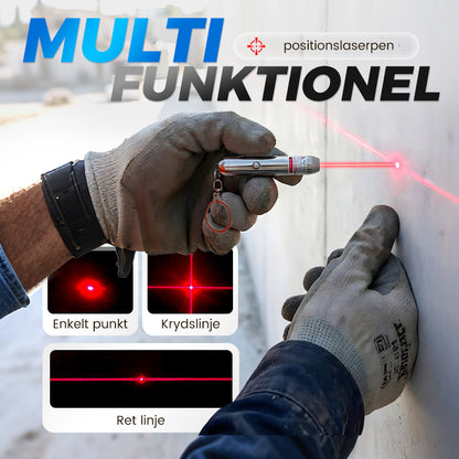 🔥Begrænset jule tilbud: 50% RABAT!!!🔥Bærbar laserpen til multi-mønster positionering