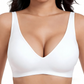 💗LAST DAY SALE 50% OFF⚡50K+ SOLD💕 Jelly Wireless Womens Comfortable Wireless Bras Push Up Bralettes Seamless Tshirts Bras Deep V Everyday Bras
