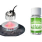 ⏳🔥BEGRÆNSET TILBUD: 50 % RABAT! ⏰💨 Tågemaskine med 12 LED-lamper og ultralyd – Skaber kølig tåge og farverigt lys – Perfekt til luftfugtere, springvand eller Halloween-dekoration – Kører lydløst i vand 💧✨