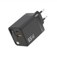 65W Fast Charging Phone Charger Block with Retractable 80cm Type-C Cable