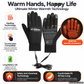 🧤 USB-opvarmede vinterhandsker | M–XL