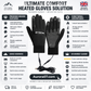 🧤 USB-opvarmede vinterhandsker | M–XL