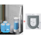 🚽 Sidste dag specialpris kr 29.95!!!⚡ Engangs-toiletrensningssystem – hygiejnisk rengøring med et enkelt klik, ingen rester, nemt at bruge og engangsbrug 🧼