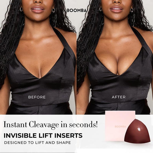 💕SIDSTE DAGS TILBUD – KUN 99,95 kr.!!💕OUFALI-bh-puder – let polstret, dobbeltsidet klæbende👙 Genanvendelige, vaskbare • Naturlig løftende effekt • Synes ikke under tøjet ✨
