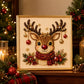 🧘Afslappende og velegnet til begyndere – 🎨💎DIY-julekunstsæt med perler