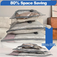 🧳 50 % RABAT – TOPTILBUD! ⚡ Pakke med 6–12 kompressionsposer til elektrisk USB-støvsuger – pladsbesparende opbevaring, lufttæt lukning, genanvendelige og holdbare 🌀
