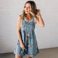 🌸2026 Ny mode🌸 Denimoveralls med vintage blomsterprint
