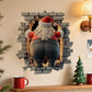 🎁Juleudsalg – 50 % RABAT!!🔥🎅Kreativt juleklistermærke til væggen