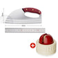 🍅🔪Ergonomisk køkkenkniv – med håndtag foran, der nemt skærer grøntsager og kød. En gennemtænkt gave til hjemmekokken.