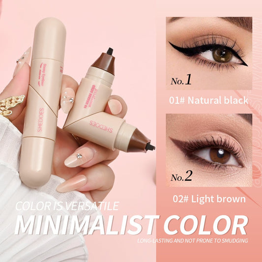 💞SIDSTE DAG - KØB 1 FÅ 1 GRATIS💞50.000+ SOLGT - Perfekt Wing Stamp & Go - Nemt eyeliner-værktøj