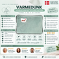 Genopladelige varmedunke, varmepuder, eksplosionssikre varmepuder