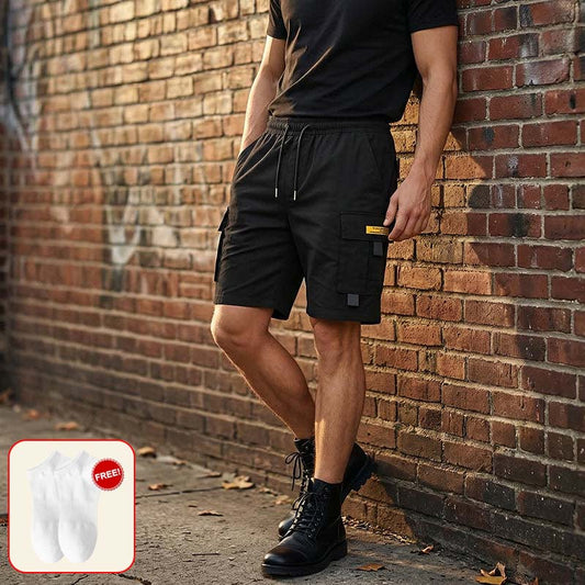 🔥2026: Superpopulære shorts🔥Casual cargoshorts til mænd med snøre i taljen