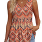 💖SIDSTE DAGS UDSALG 50 % RABAT✨Elegante, ærmeløse babydoll-tanktoppe med V-udskæring til kvinder