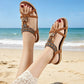 💖【EU35-43】🔥Nye sandaler i boheme-stil, perfekte til sommerdage – komfort og elegance i et unikt design🤩