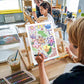 🎨Penselmarkører med glittereffekt🥇✨: Skab glitrende kunst uden besvær 🥳(🌈24–96 farver | Glider let uden at klumpe | Blæder ikke igennem📝)