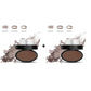 🖌️Over 50.000 solgt!!!🖤Øjenbrynsstempel-pudder-sæt med påføringsbørste, One Press Perfect Brow Stamp, vandfast øjenbrynsmakeup med 24 timers holdbarhed – til nemme, salonlignende øjenbryn hver dag