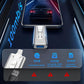 4-i-1 MFi-certificeret USB-nøgle med Type-C-adapter til iPhone/Android/PC