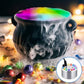 ⏳🔥BEGRÆNSET TILBUD: 50 % RABAT! ⏰💨 Tågemaskine med 12 LED-lamper og ultralyd – Skaber kølig tåge og farverigt lys – Perfekt til luftfugtere, springvand eller Halloween-dekoration – Kører lydløst i vand 💧✨