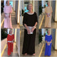 📢📢60 % rabat!! ⏰Et smart og elegant sæt med pailletter og farveblokke👚👖✨