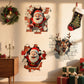 🎁Juleudsalg – 50 % RABAT!!🔥🎅Kreativt juleklistermærke til væggen