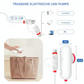 🧳 50 % RABAT – TOPTILBUD! ⚡ Pakke med 6–12 kompressionsposer til elektrisk USB-støvsuger – pladsbesparende opbevaring, lufttæt lukning, genanvendelige og holdbare 🌀