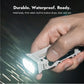 LED-arbejdslampe med 180° drejeligt hoved