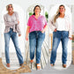 ✨HOT SALE 49% RABAT👖Jeans med høj elasticitet og mavekontrol