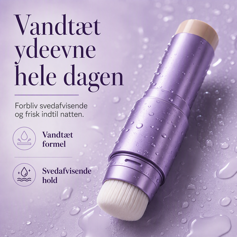 💄✨ 2-i-1 farveskiftende foundationstift | Cream foundationstift, der tilpasser sig hudfarven, til en fejlfri makeup