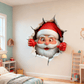 🎁Juleudsalg – 50 % RABAT!!🔥🎅Kreativt juleklistermærke til væggen