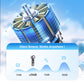 ❄️SIDSTE DAGS TILBUD!!❄️CoolHill™ ProBreeze bærbar ventilator –💨Høj hastighed, sammenklappelig og genopladelig 🌬️⚡ | Rejsevenlig afkøling til britiske somre ☀️, ferier ✈️ og udendørs eventyr 🏕️