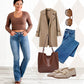 ✨HOT SALE 49% RABAT👖Jeans med høj elasticitet og mavekontrol