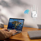 📡 KØB 3 OG FÅ 1 GRATIS! 🏠 1200 Mbps WiFi-forstærker – dækker 930 m², 50 enheder og dual band boost 🌐