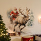 🎁Juleudsalg – 50 % RABAT!!🔥🎅Kreativt juleklistermærke til væggen