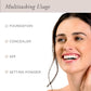 💜SIDSTE DAG – KØB 1, FÅ 1 GRATIS💜⚡OVER 50.000 SOLGTE!✨Matt kompaktpudder til fastsættelse og contouring