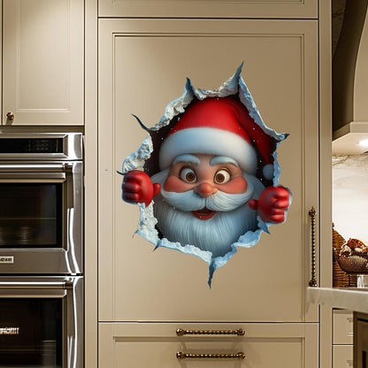 🎄Juleudsalg 50 % rabat🎅Kreative juleklistermærker til væggen