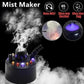 💨 50 % RABAT NU! ⚡ Ultralyds-tågemaskine med 12 LED’er – Skaber kølig tåge og farverigt lys – Perfekt til luftfugtere, springvand eller Halloween-dekoration – kører lydløst i vand 💧✨
