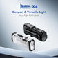 LED-arbejdslampe med 180° drejeligt hoved
