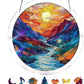 🔥SIDSTE DAGS TILBUD: KUN 149,95 kr.!! ☀️🛍️Suncatcher i akryl, puslespil med 80 brikker