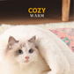 🐱🛏️ Varm plys-sovepose til katte – selvopvarmende hule og hyggeligt tilflugtssted ✨