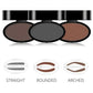 🖌️Over 50.000 solgt!!!🖤Øjenbrynsstempel-pudder-sæt med påføringsbørste, One Press Perfect Brow Stamp, vandfast øjenbrynsmakeup med 24 timers holdbarhed – til nemme, salonlignende øjenbryn hver dag