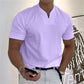 ✨ 2026 Nyhed | Åndbar V-hals T-shirt til mænd | Ultrablanding af bomuld ☁️【-60%】